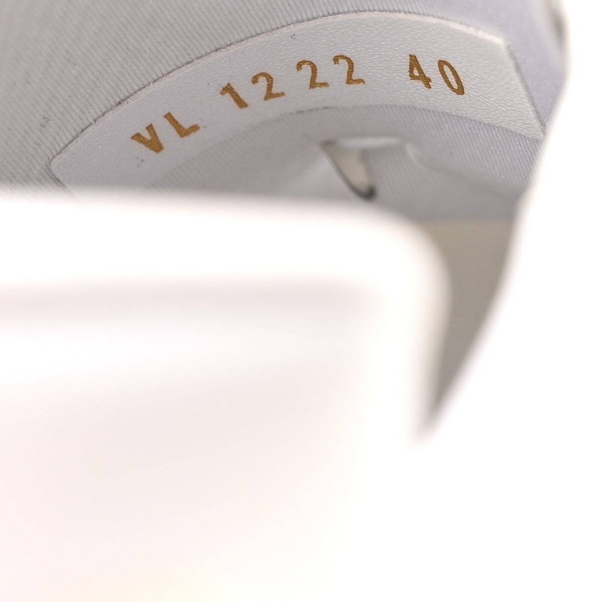 Monogram Calfskin Run 55 Sneakers 40 White