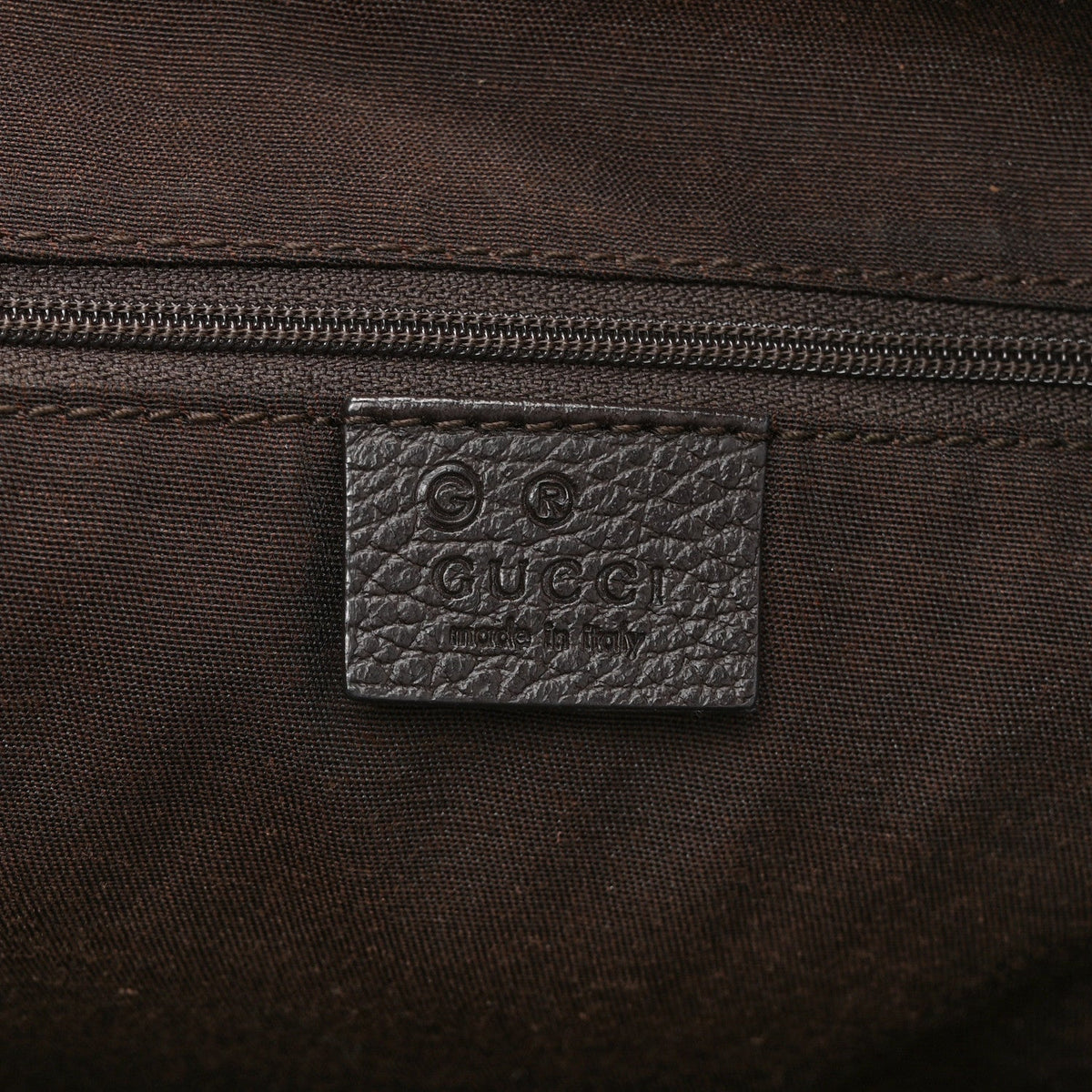 Nylon Monogram Large Abbey Tote Dark Brown