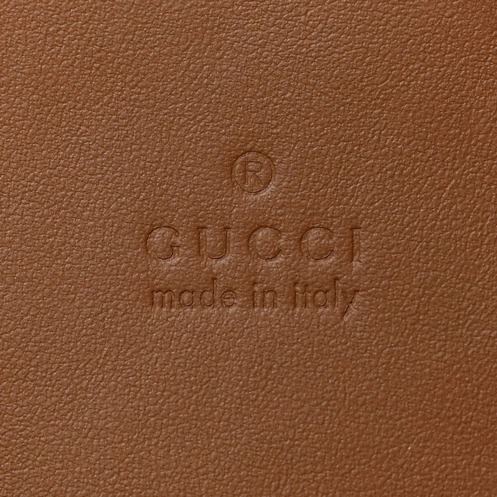 Suede GG Debossed Large Dionysus Shoulder Bag Brown