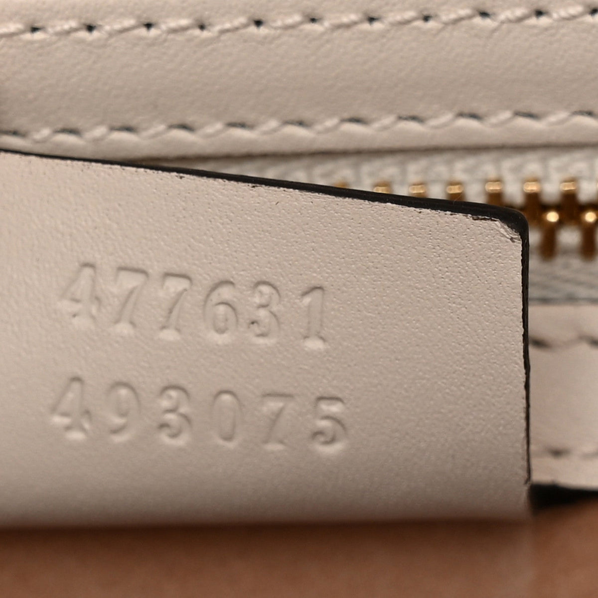 Calfskin Web Medium Sylvie Top Handle Bag White