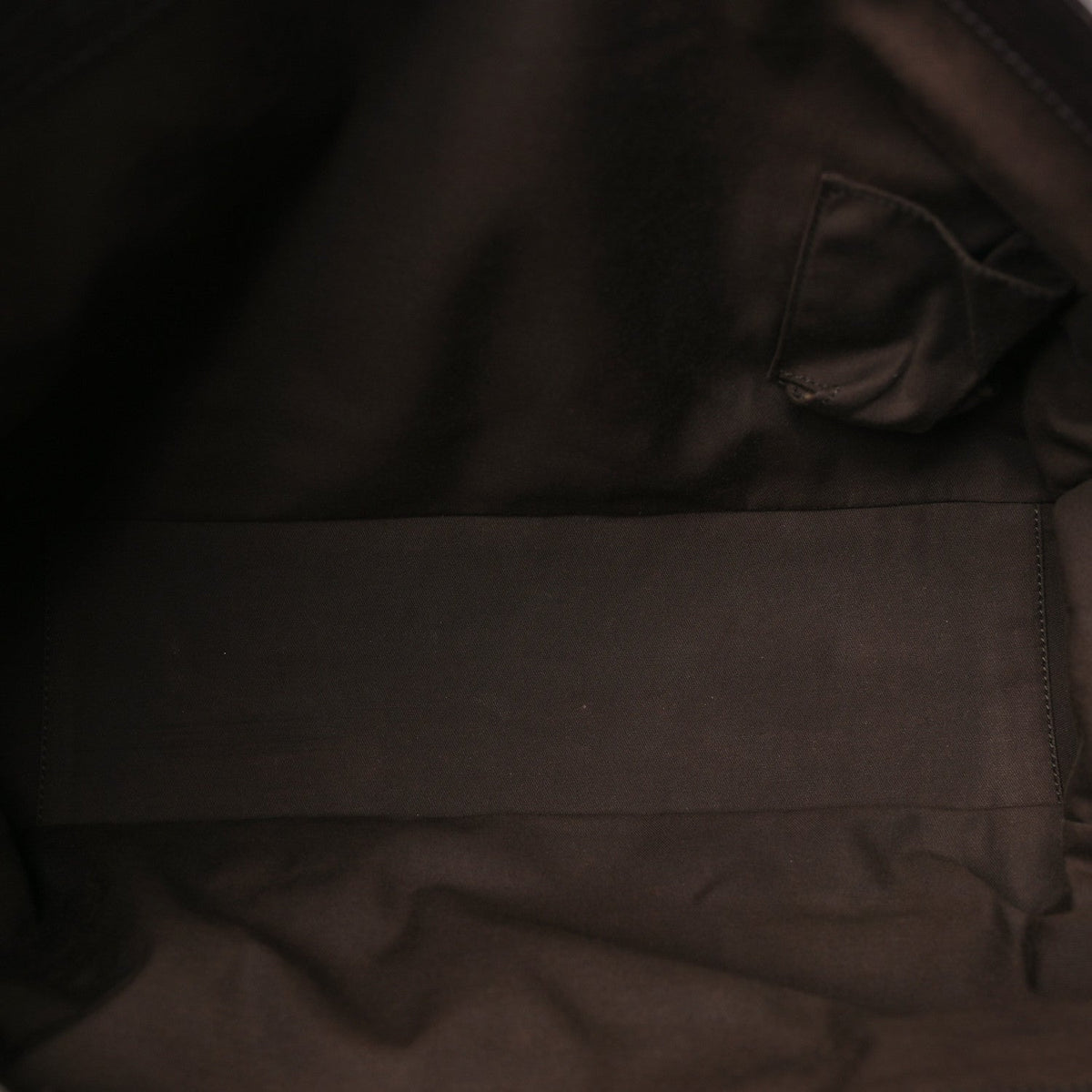 GG Plus Monogram Medium Tote Dark Brown