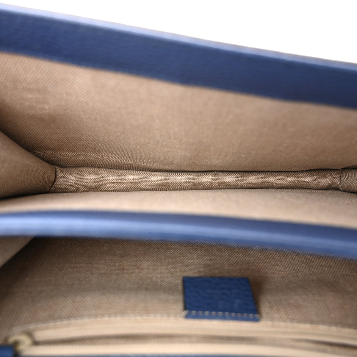 Dollar Calfskin Interlocking G Shoulder Bag  Caspian