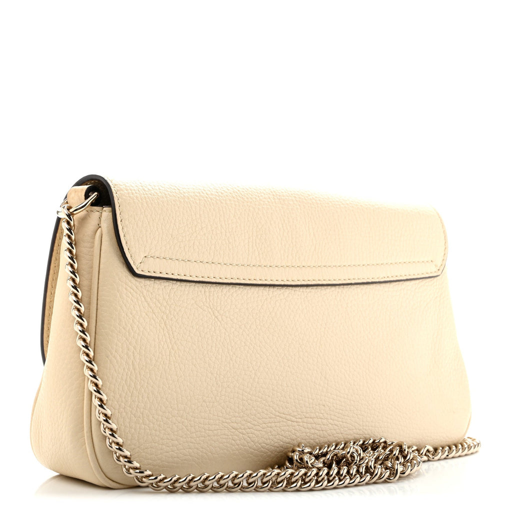 Cellarius Calfskin Medium Soho Flap Crossbody Ivoire