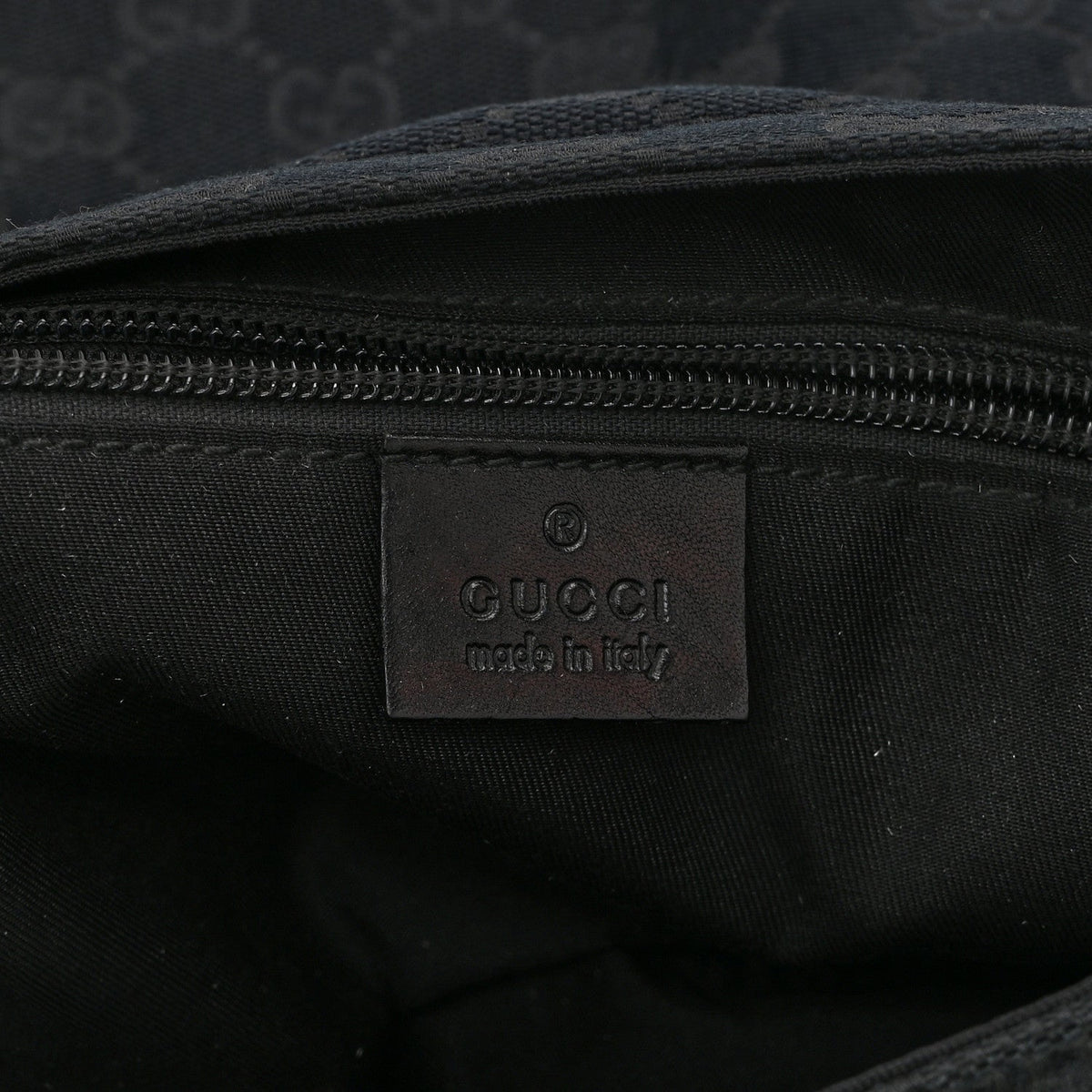 Monogram Waist Belt Bag Black