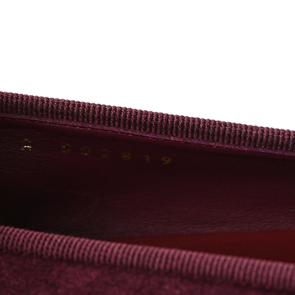 Suede Patent Cap Toe CC Ballerina Flats 38.5 Grey 37.5 Burgundy