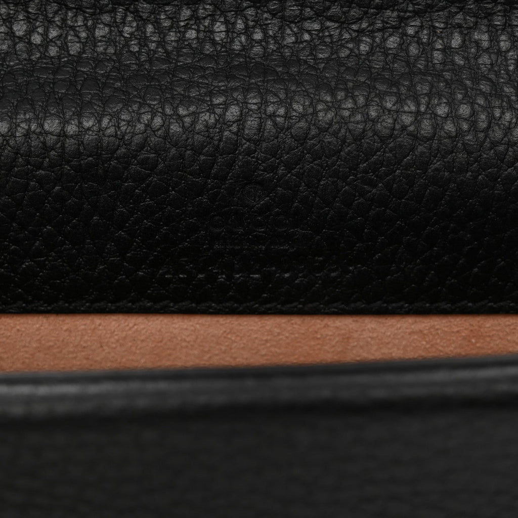 Calfskin Super Mini Dionysus Shoulder Bag Black