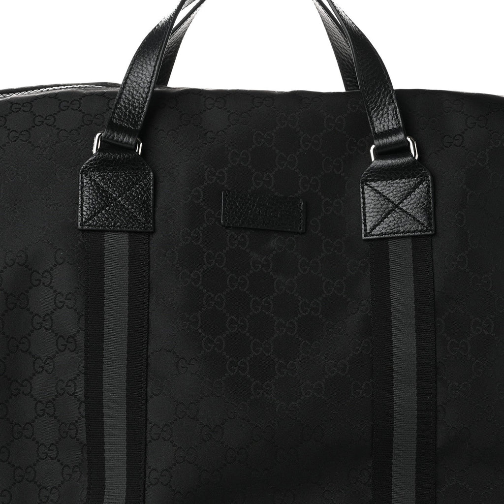 Nylon Monogram XL Duffle Bag Black