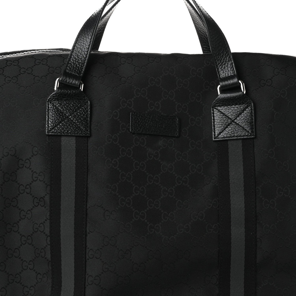 Nylon Monogram XL Duffle Bag Black