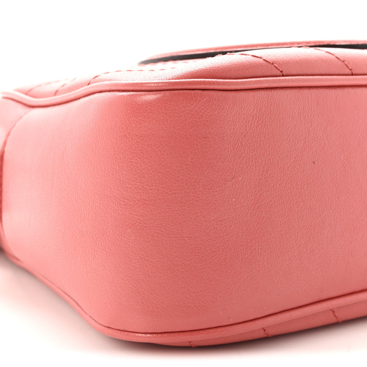 Sakai Be Green Calfskin Diagonal Stitched Small Blondie Shoulder Bag Gorgeus Grace