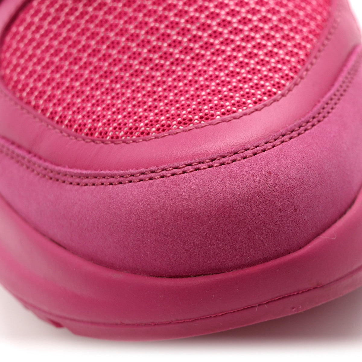 Calfskin Technical Nylon LV Archlight Sneakers 37 Rose Pop