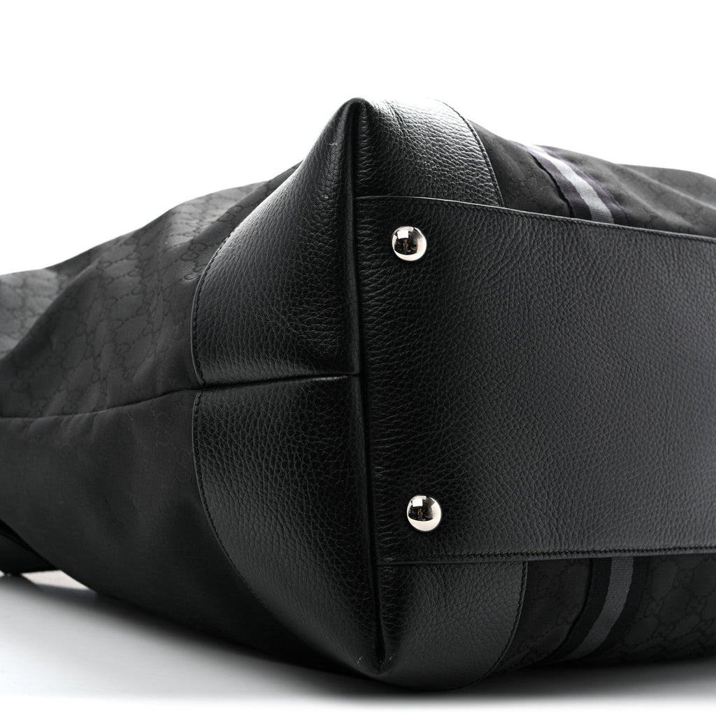 Nylon Monogram XL Duffle Bag Black