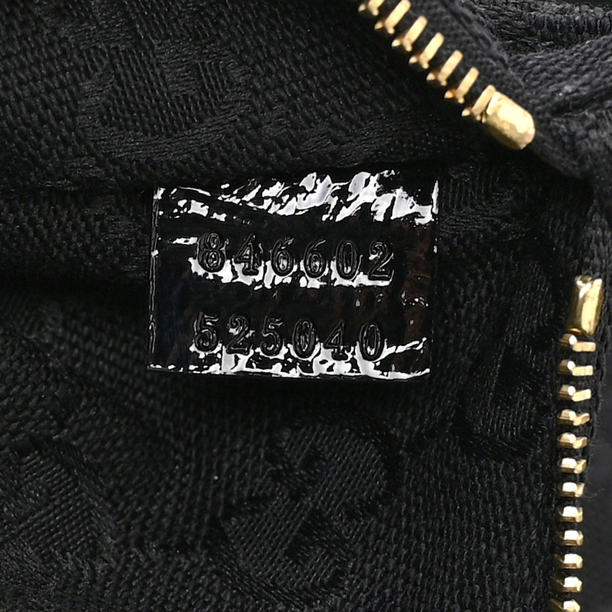 GG Monogram Bamboo Reversible Tote Black