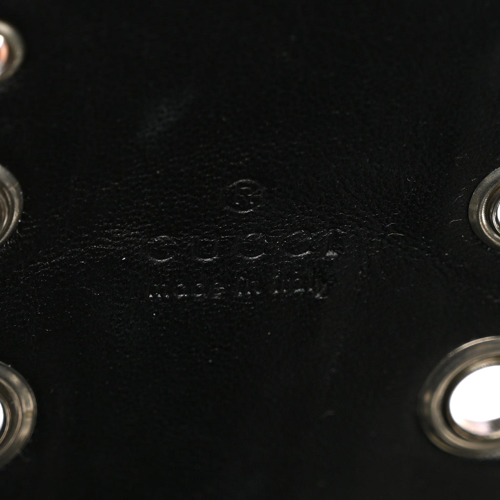 Calfskin Ha Ha Ha Jackie 1961 Eyelet Hobo Black