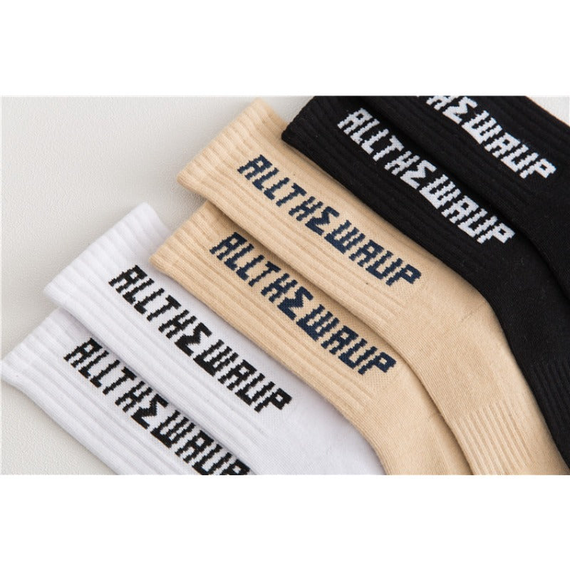 Men socks fall and winterknee socksheattech