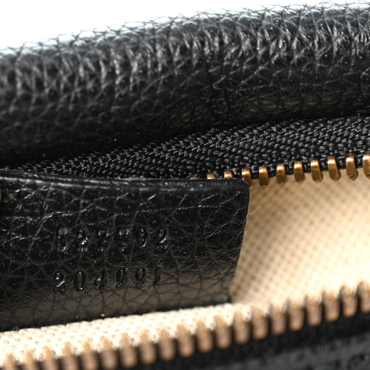 Grained Calfskin Small Logo Belt Bag Black