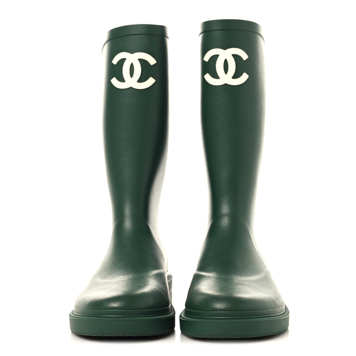 Caoutchouk CC High Boots 39 Dark Green