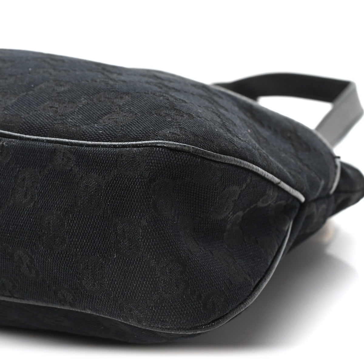 Monogram Medium Charmy Shoulder Bag Black