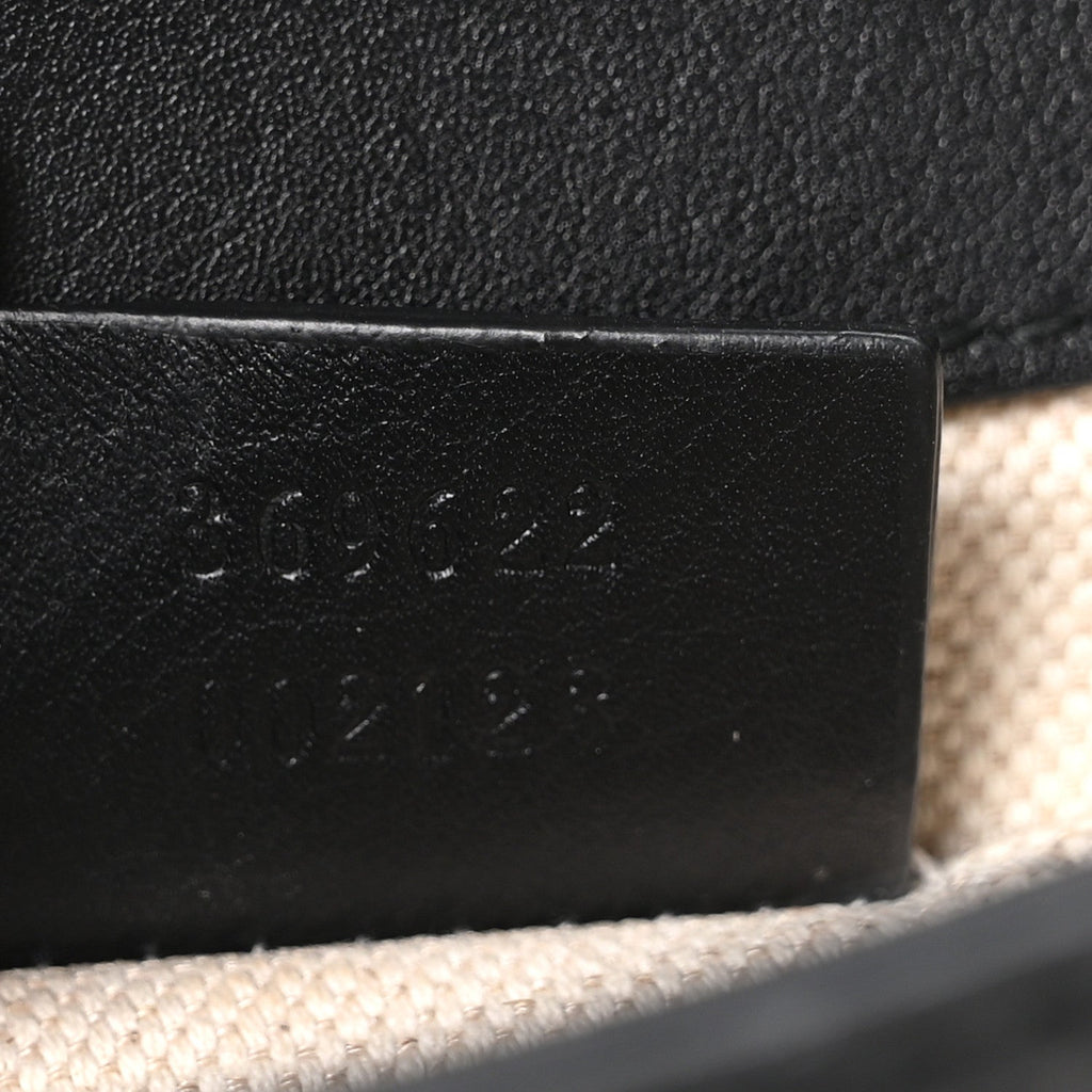 Guccissima Mini Emily Shoulder Bag Black