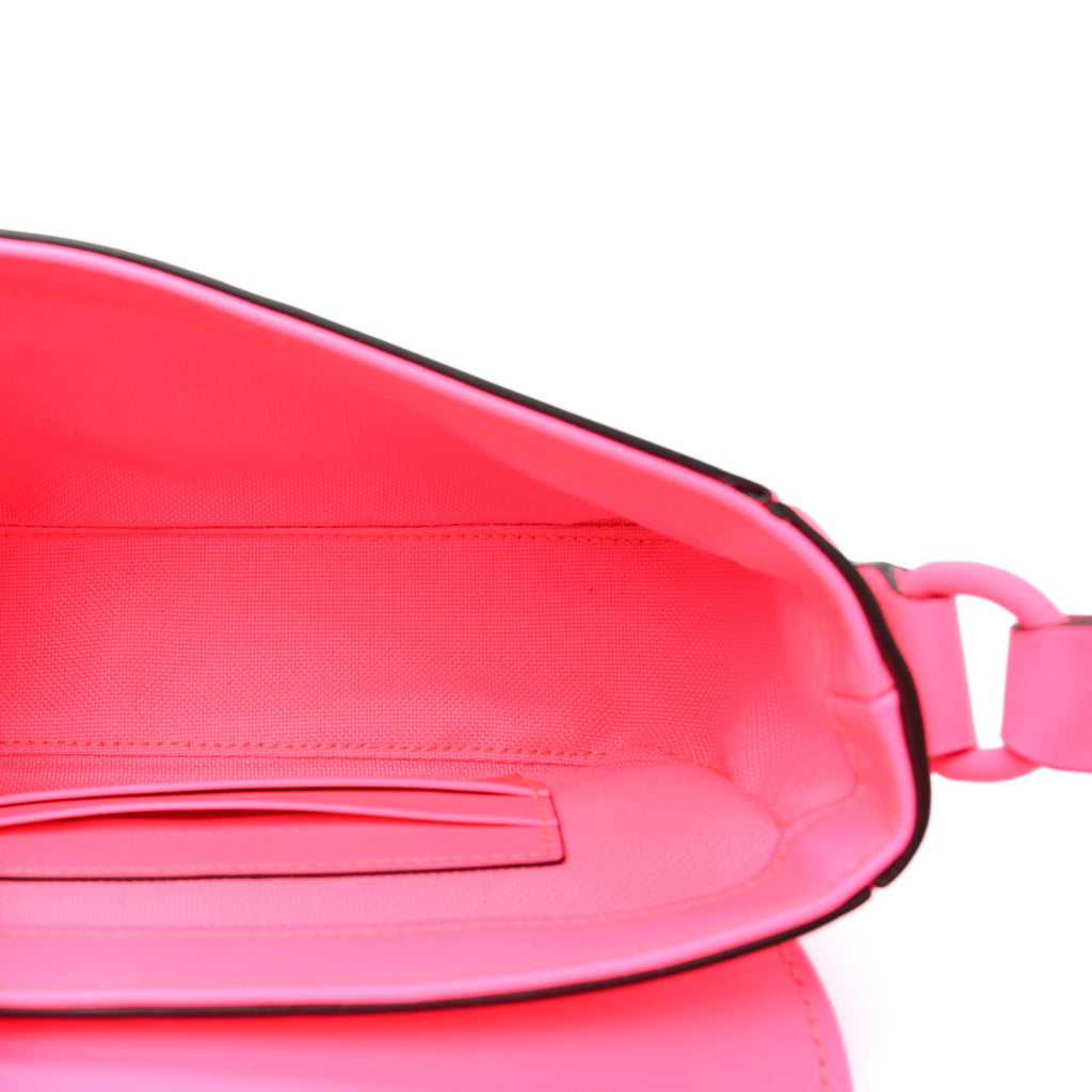 Calfskin GG Rubber effect Super Mini Bag  Pink