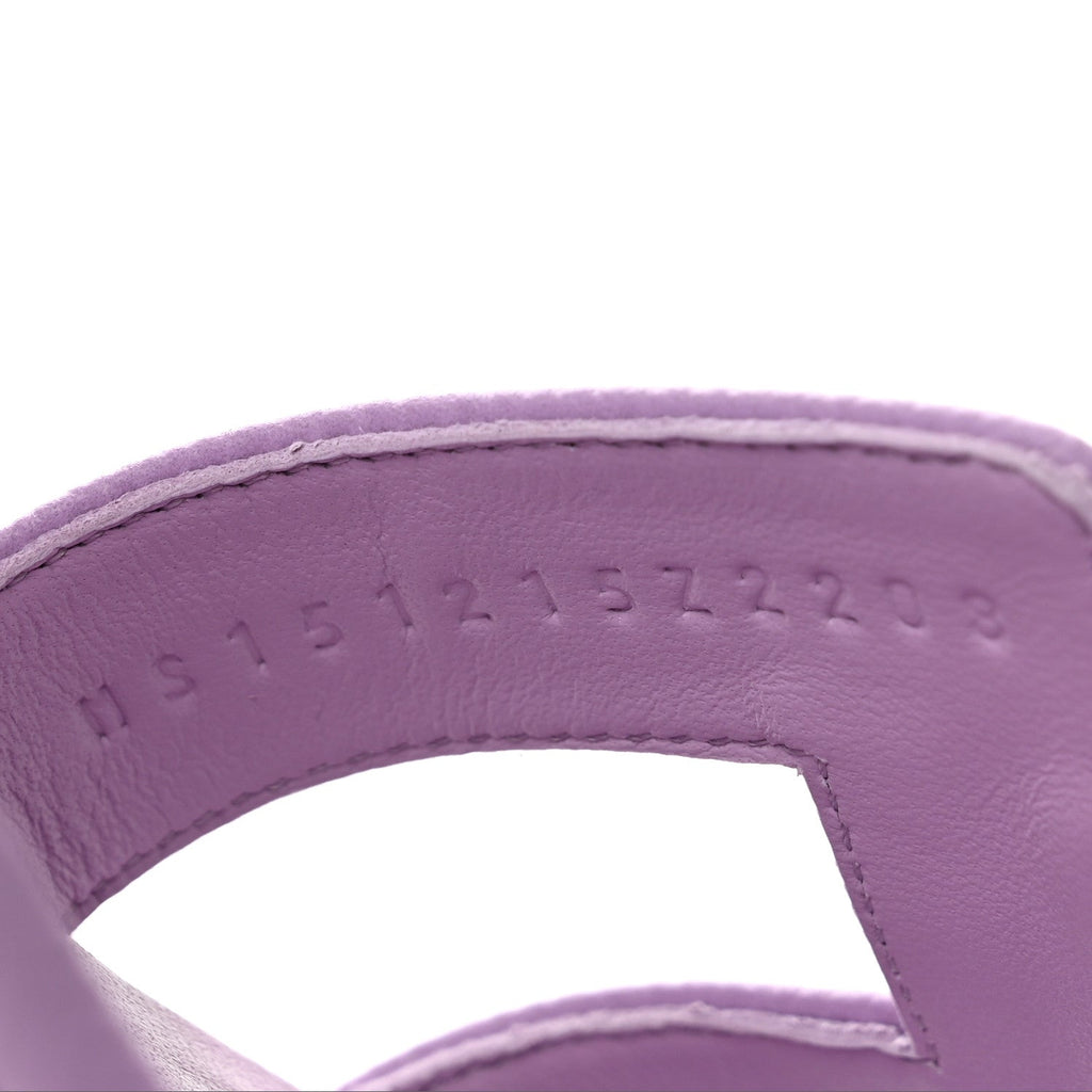 Epsom Oasis Sandals 36.5 Violet Amethyste