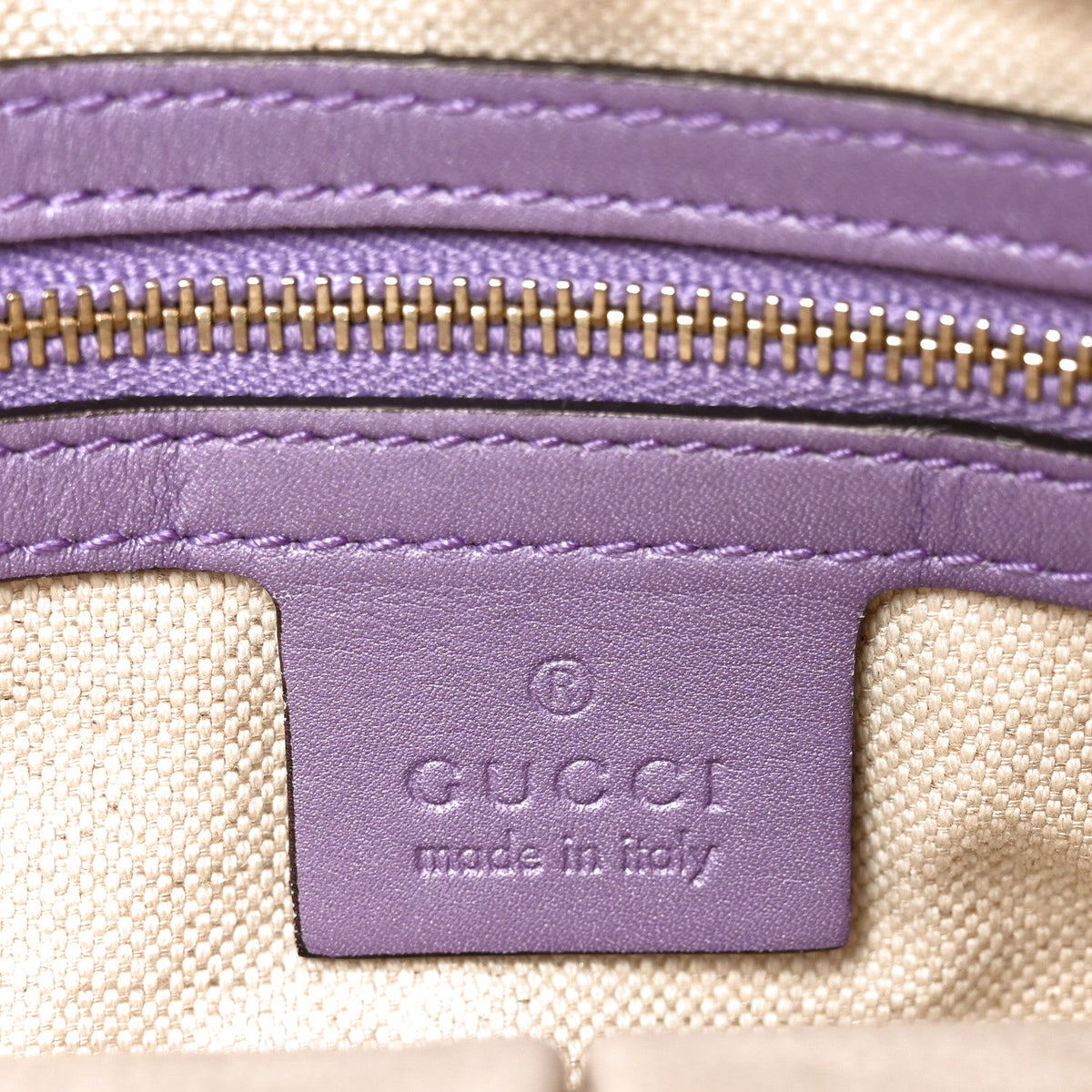 Monogram Small Lovely Heart Messenger Purple