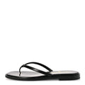 Goatskin CC Times Square Thong Sandals 38 Black