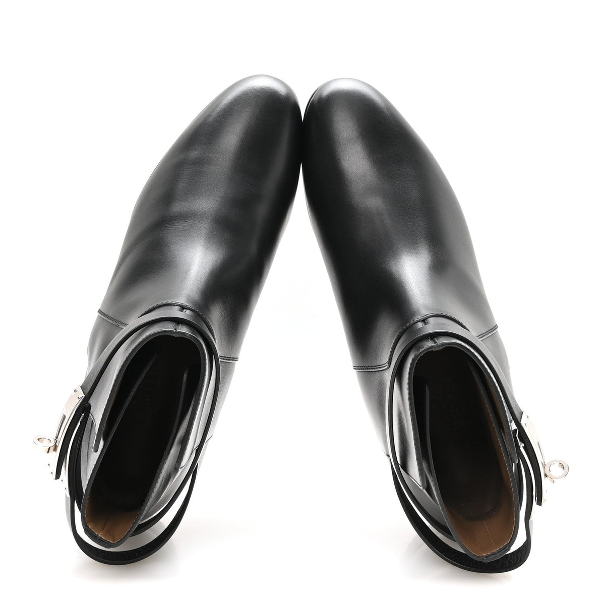 Calfskin Neo Low Boots 41 Black