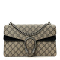GG Supreme Monogram Small Dionysus Shoulder Bag Black