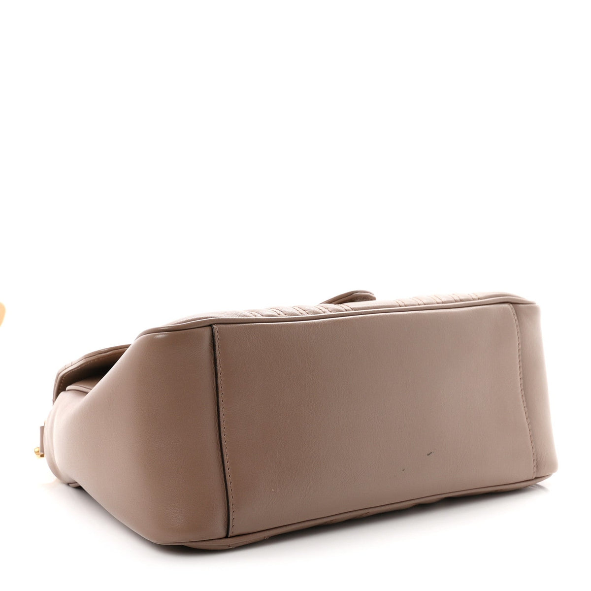 Calfskin Matelasse Small GG Marmont Top Handle Shoulder Bag Porcelain Rose
