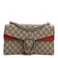 GG Supreme Monogram Small Dionysus Shoulder Bag Red