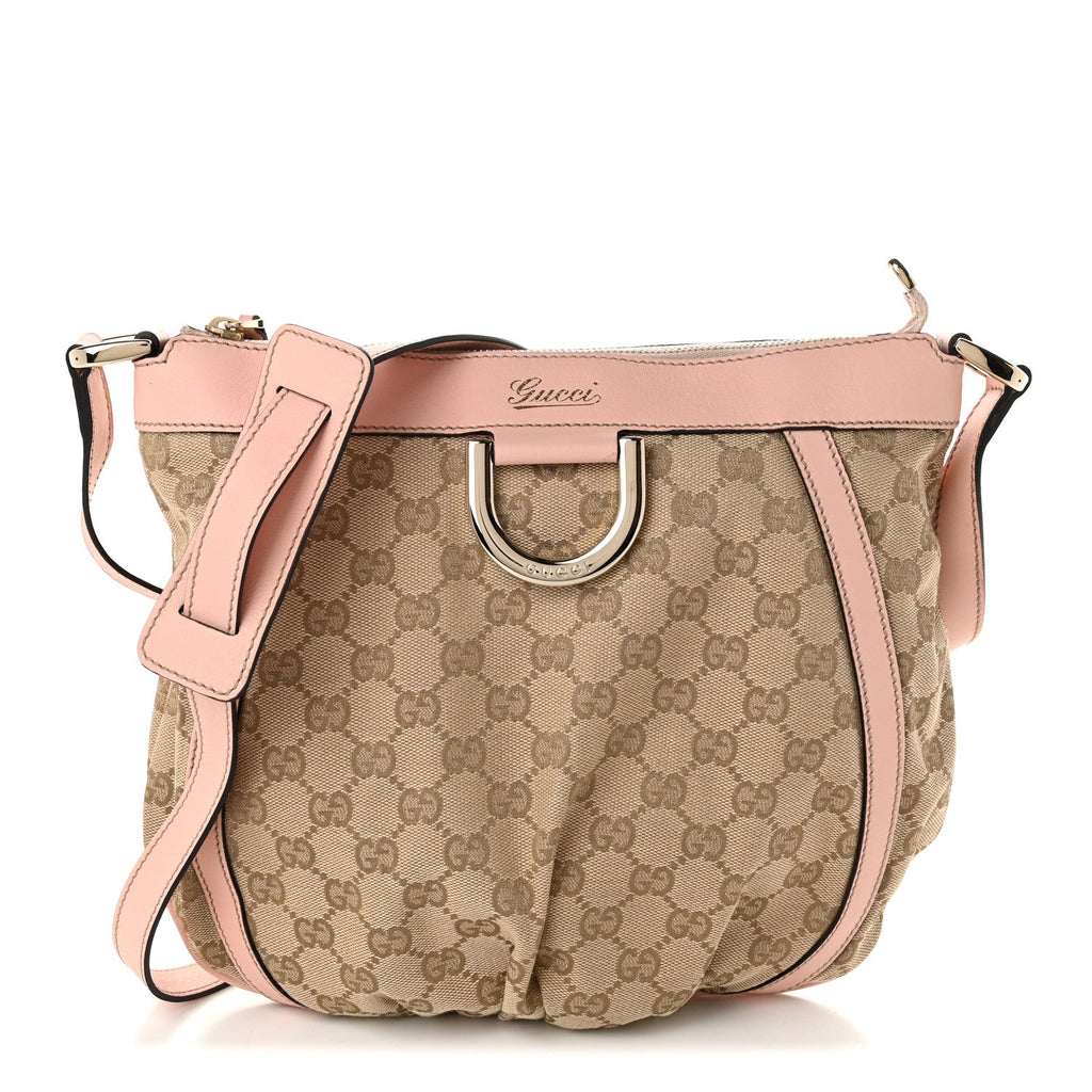 Monogram Small D Gold Ring Messenger Soft Pink
