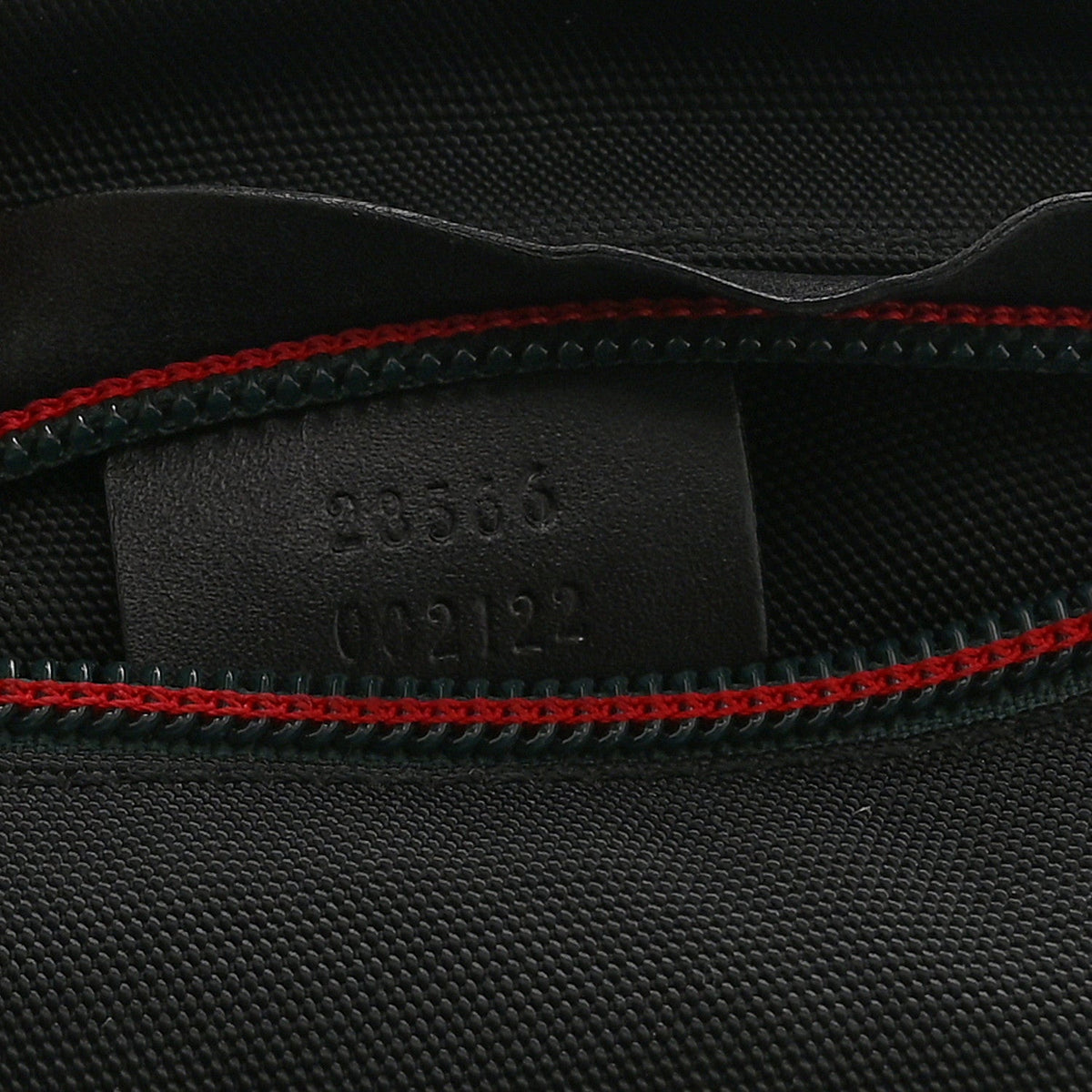 Canvas Double Pocket Belt Bag Black