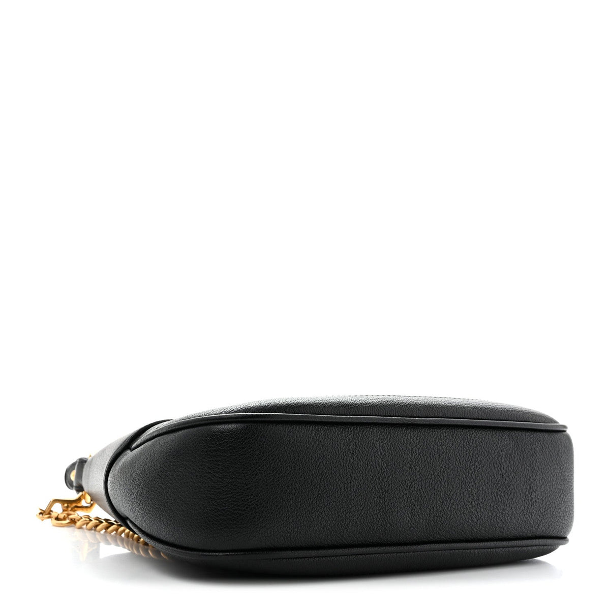 Goatskin Small Aphrodite Shoulder Bag Black