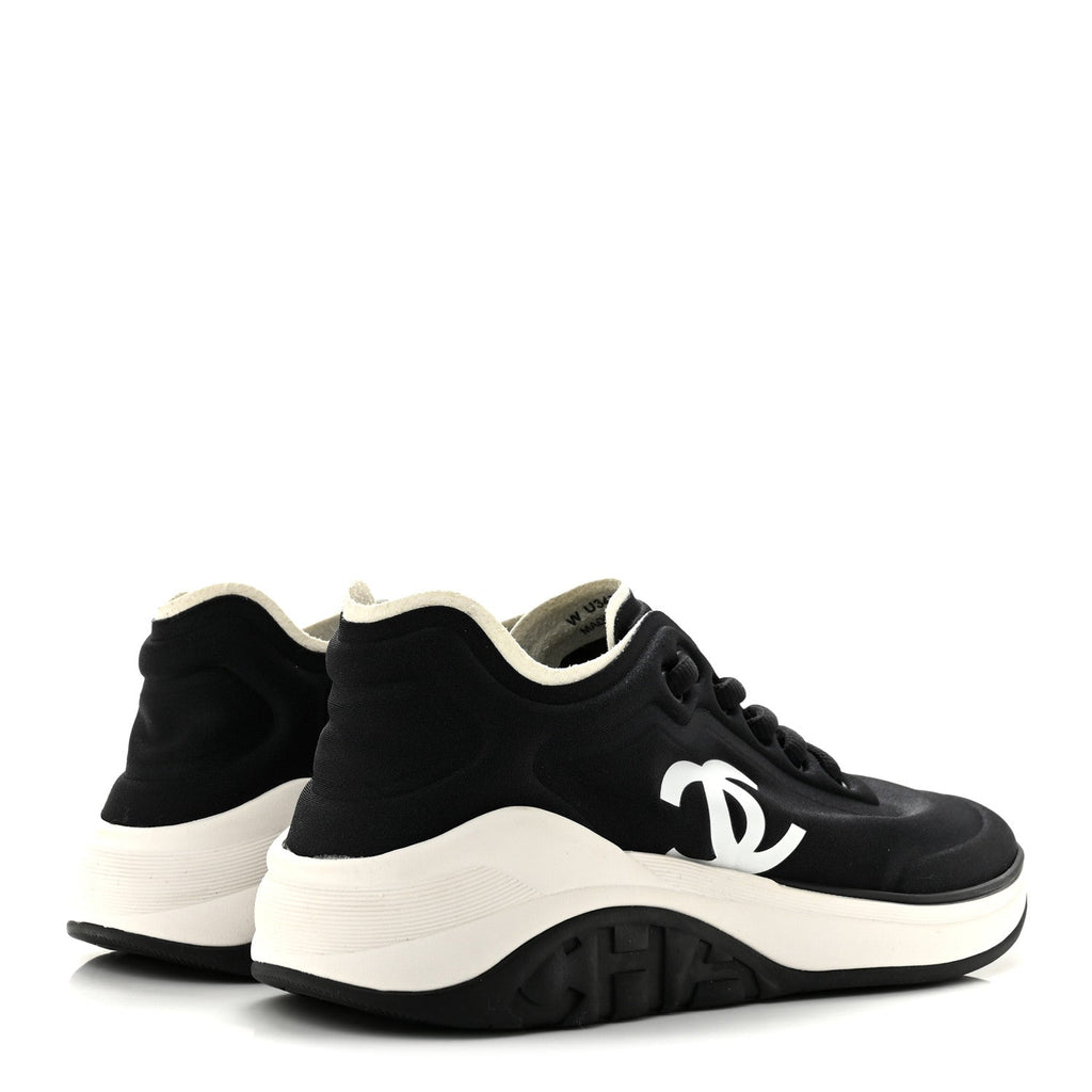 Mesh Lycra Thermoplastic Mens Sneakers 36 Black