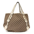 Monogram Medium Pelham Shoulder Bag  Off White