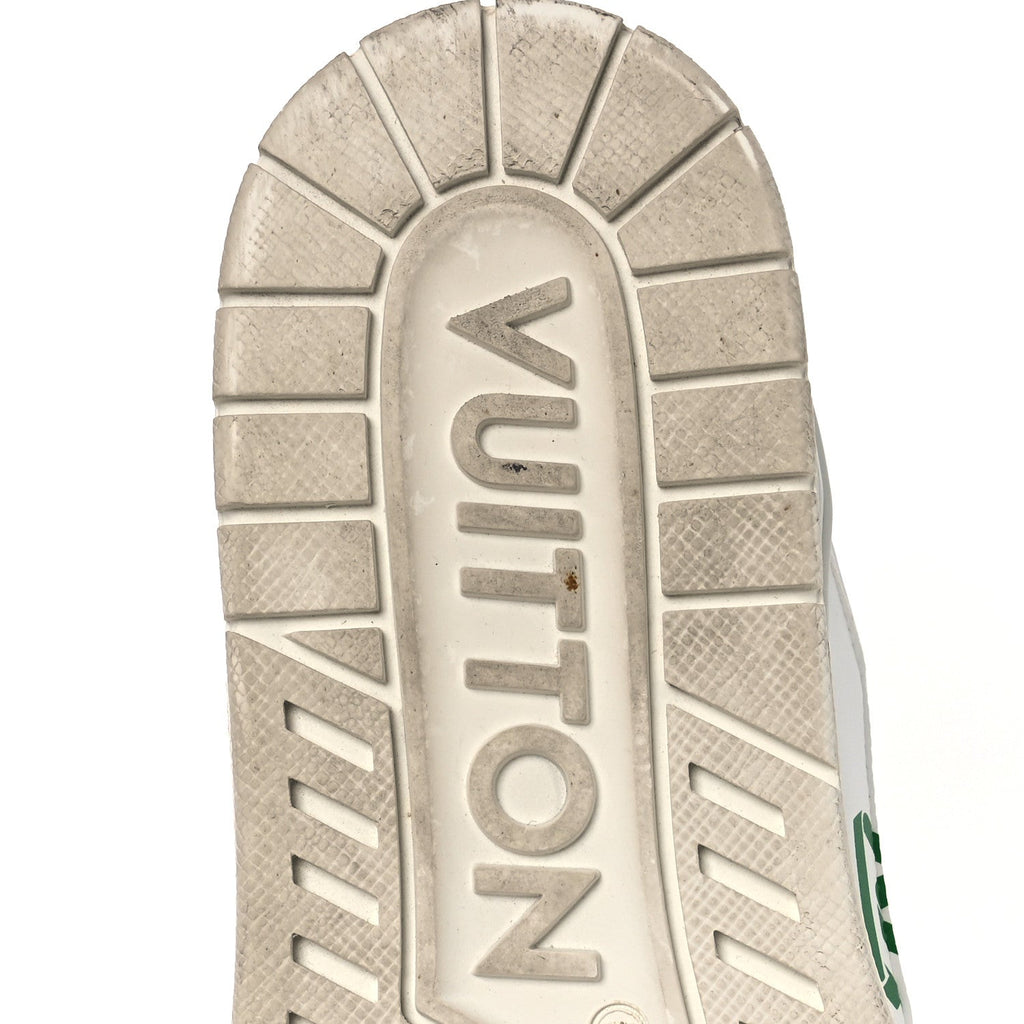 Mens LV Trainer Sneakers 10.5 Green