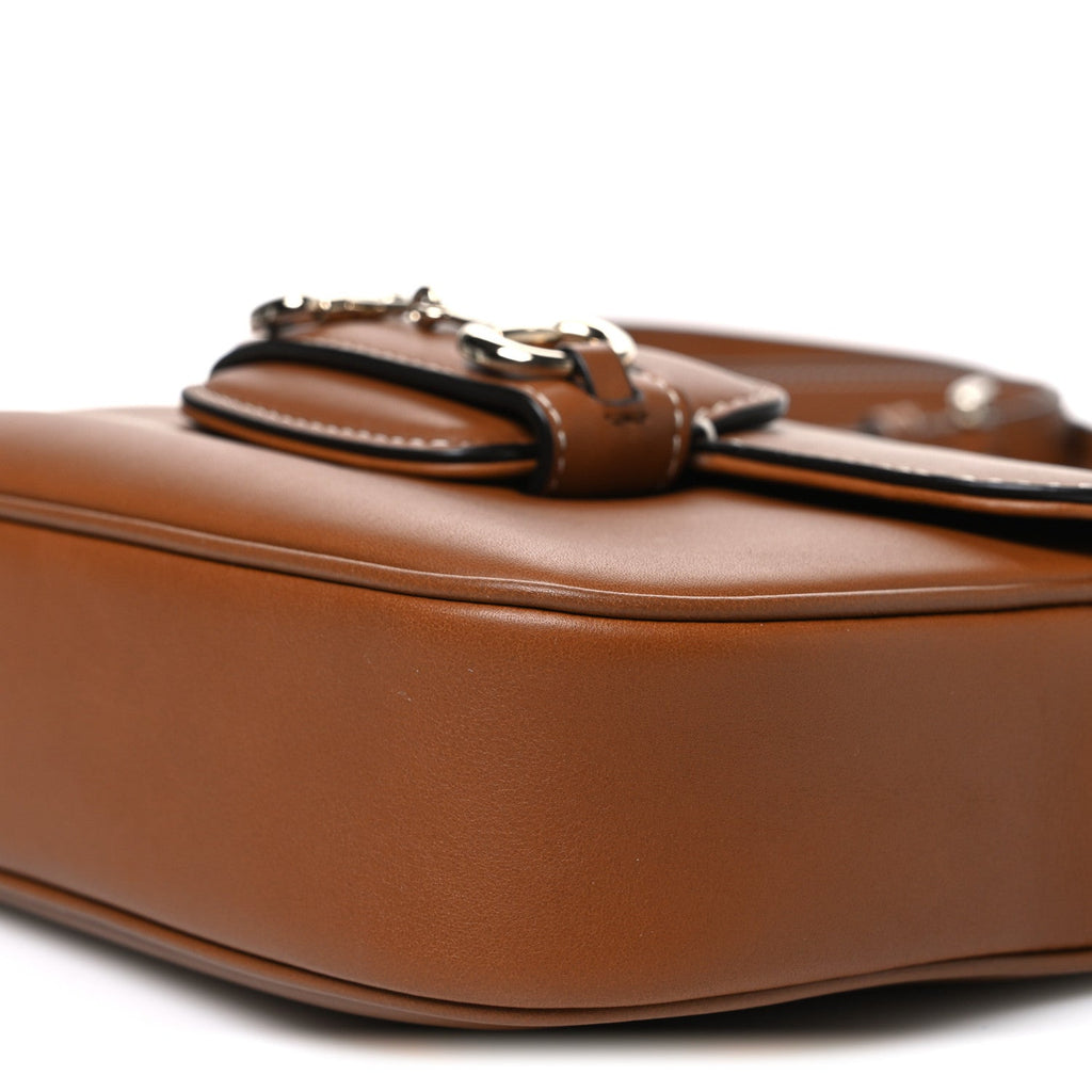 Arabella Calfskin Horsebit 1955 Soft Small Shoulder Bag Sundial