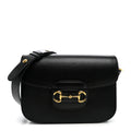 Azalea Calfskin Horsebit 1955 Shoulder Bag Black