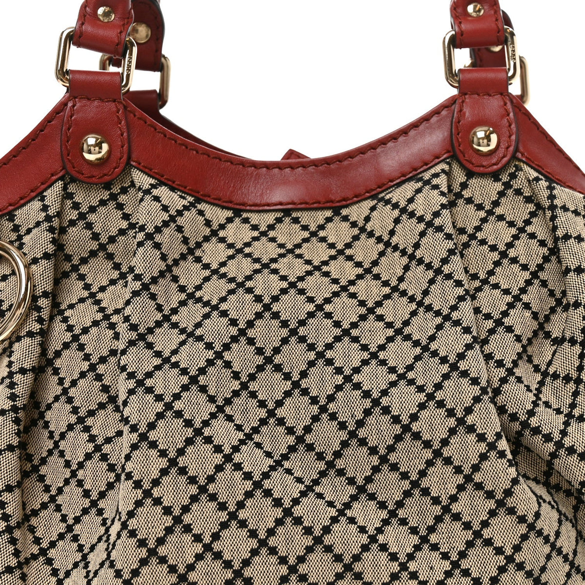 Diamante Medium Sukey Tote Brown