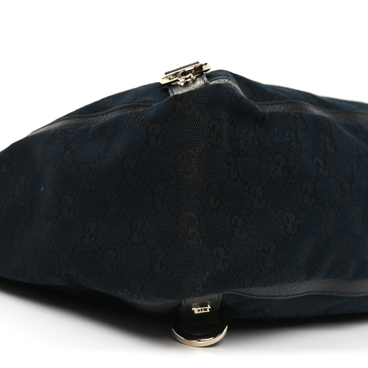 Monogram Large Abbey Tote Navy Black