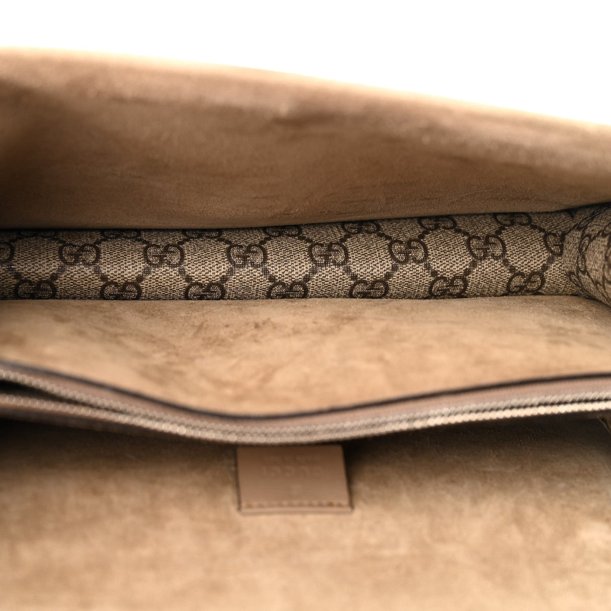 GG Supreme Monogram Small Dionysus Shoulder Bag Taupe