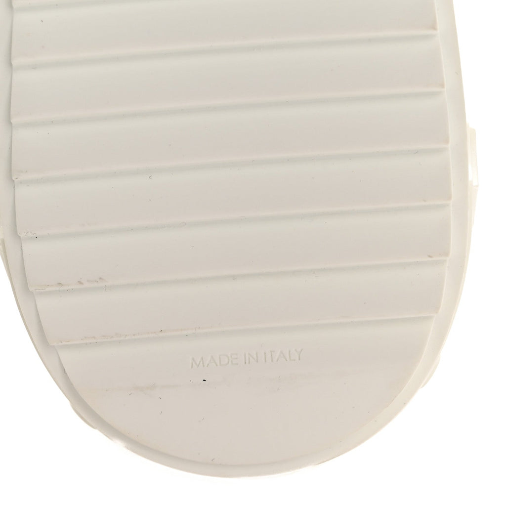 Calfskin Embossed Monogram Time Out Sneakers 39 White