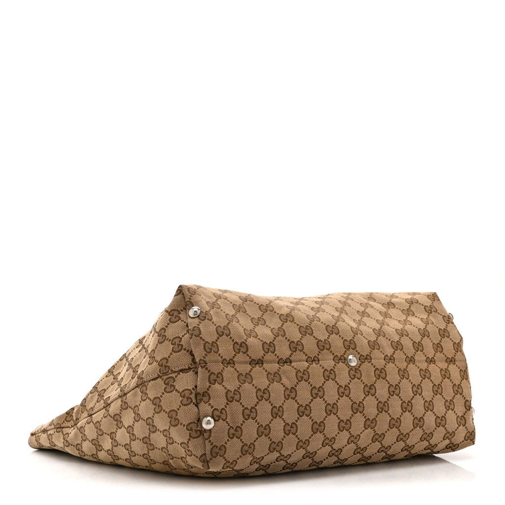 Monogram Medium Icon Bit Tote Off White