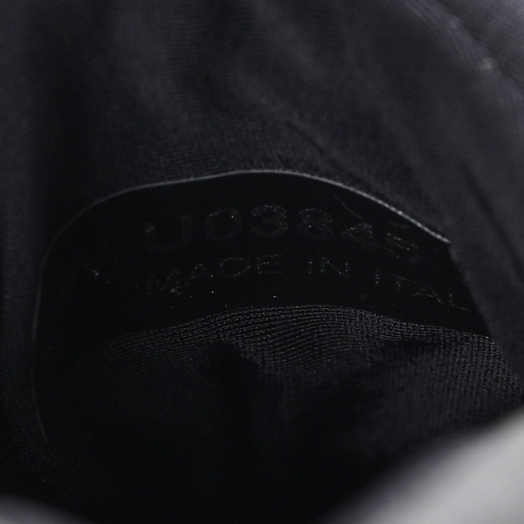 Lambskin Fabric CC Sneakers 36.5 Black