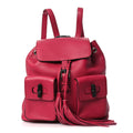 Cellarius Calfskin Medium Bamboo Backpack Petunia