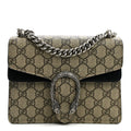 GG Supreme Monogram Mini Dionysus Shoulder Bag Black