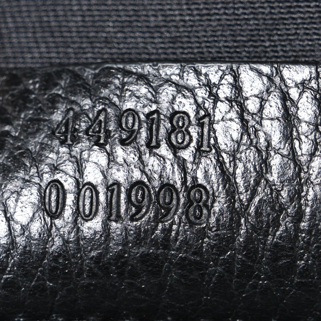 Nylon Monogram Slim Backpack Black