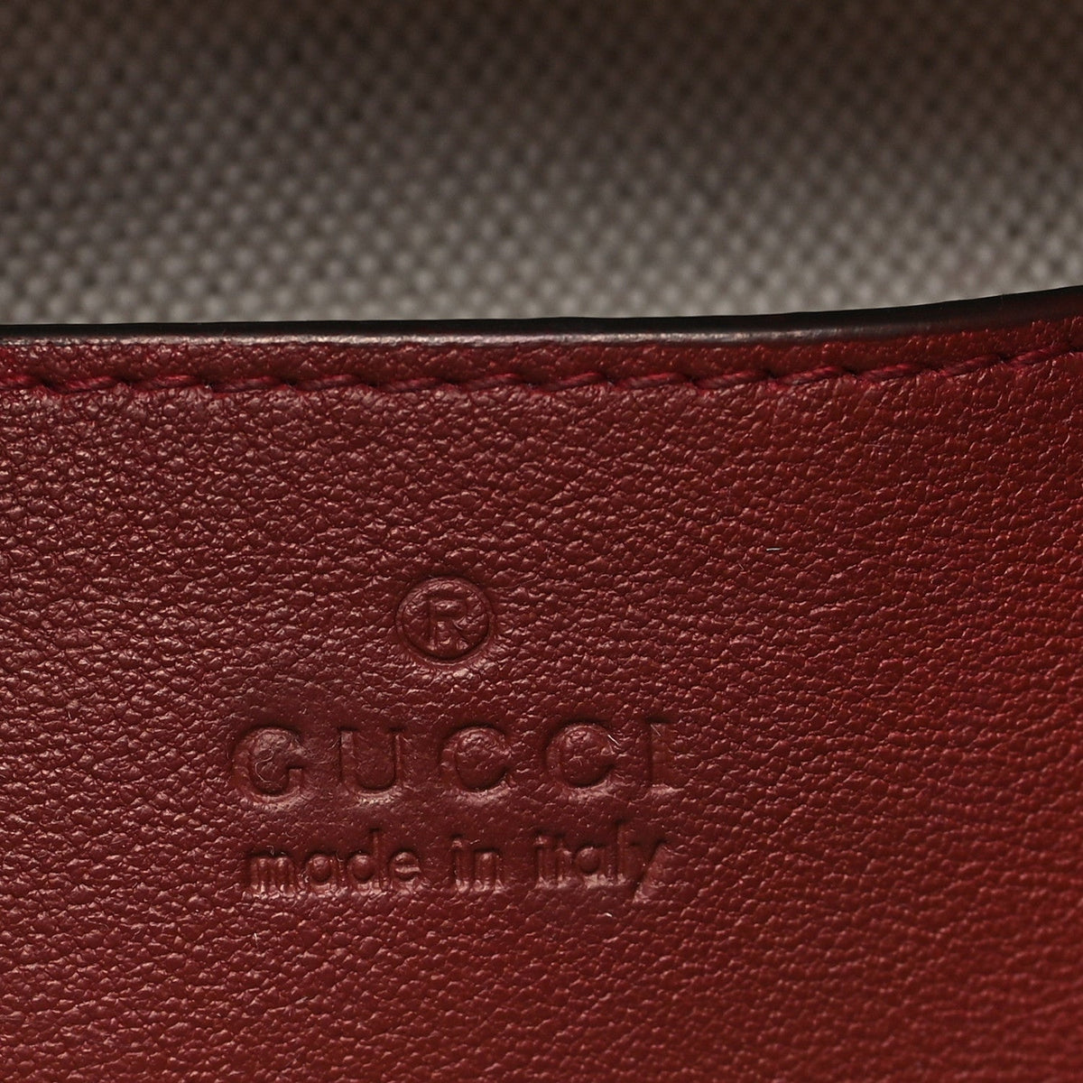 Sakai Be Green Calfskin Diagonal Stitched Blondie Top Handle Bag Rosso
