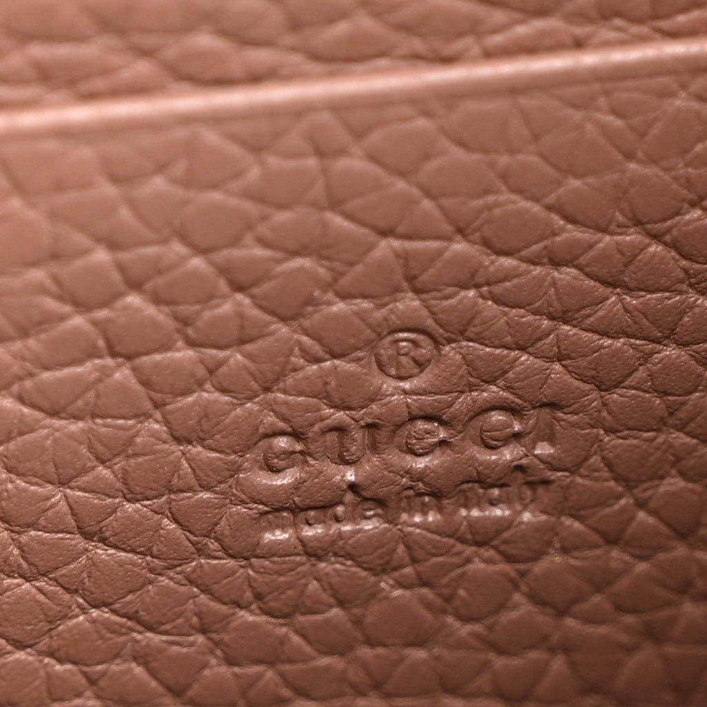 Cellarius Calfskin GG Marmont Chain Wallet Rosy Phard