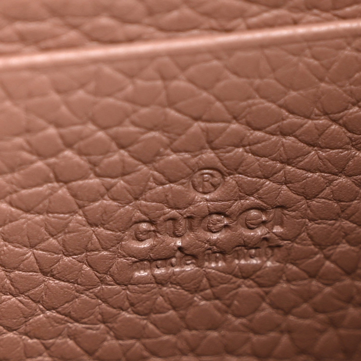 Cellarius Calfskin GG Marmont Chain Wallet Rosy Phard